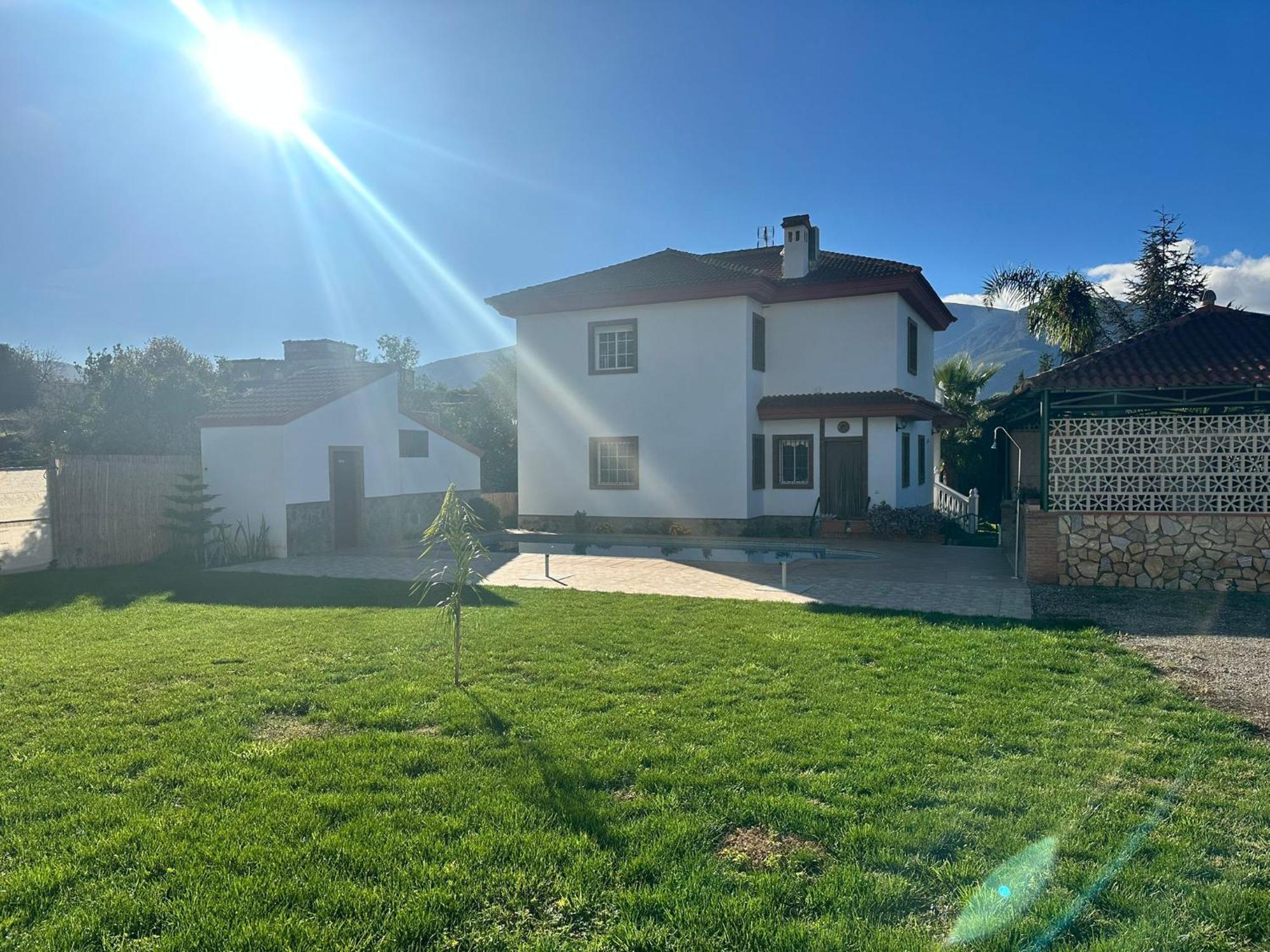 Casa Rural Las Cuatro Flores Orgiva Bagian luar foto